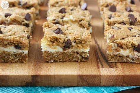 Peanut Butter Chocolate Chip Cheesecake Bars A Kitchen Addiction