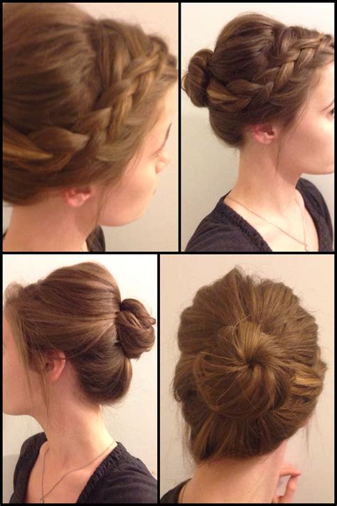 Pin By Christie Clemons On Donut Bun Hairstyles In 2020 With Images
