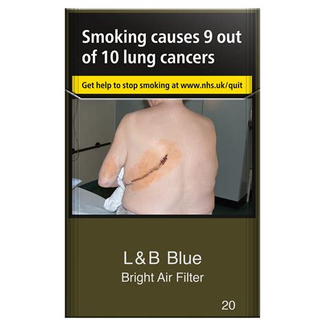 Landb Blue Bright Air Filter Cigarettes 20 Pack Buy Online Bull Brand