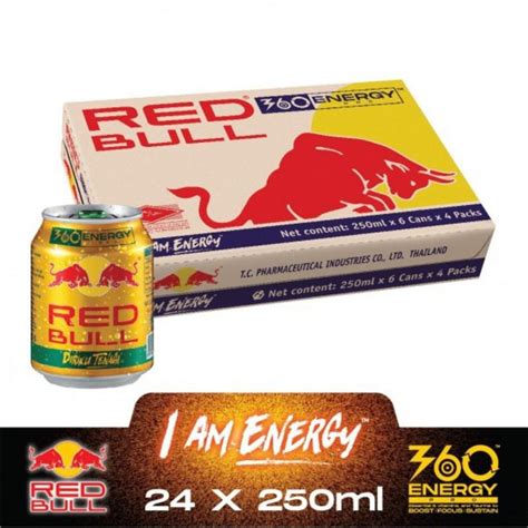 Redbull Energy Drink Gold 250ml X 24 Can Shopee Malaysia