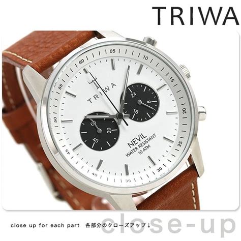 triwa トリワ 時計 スウェーデン 北欧 クロノグラフ 42mm ユニセックス 腕時計 ネビル nest119 ts010212 nest119 ts010212 infinitown