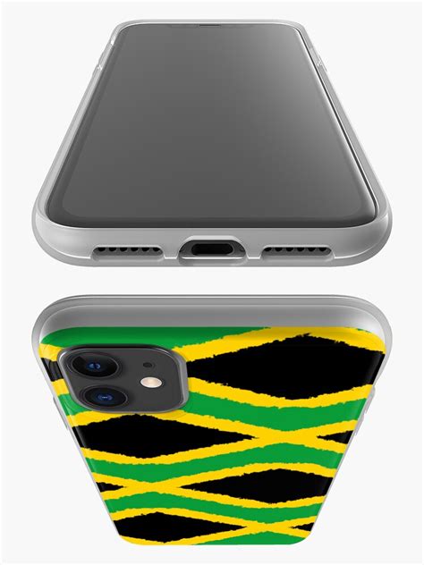 Smartphone Case Flag Of Jamaica Patchwork Painted Iphone Case