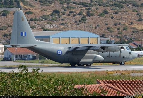 744 Greece Hellenic Air Force Lockheed C 130h Hercules At Samos