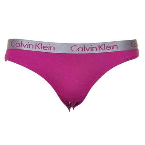 Calvin Klein Womens Radiant Bikini Brief Purple