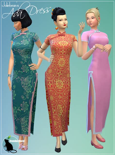 Joliebeans Ada Dress At Standardheld Sims 4 Updates