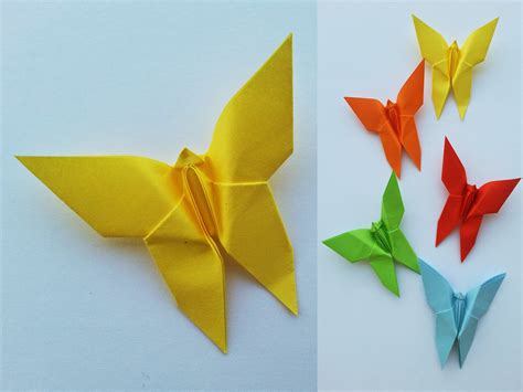 Origami Vlinders Origami Butterfly Instructions Origami Butterfly