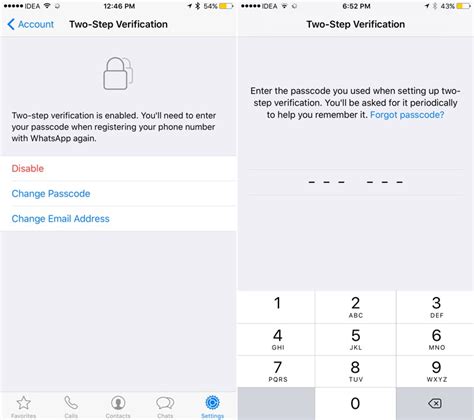 How To Set Up Two Step Verification On Whatsapp For Iphone