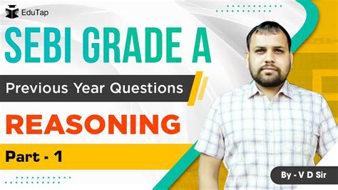 sebi gr a 2020 reasoning l previous year question part 1 lecture 1