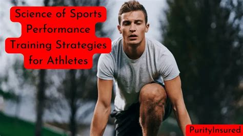 Science Of Sports Performance Training Strategies For Athletes Purity