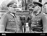Erwin von Witzleben and General Haase Stock Photo - Alamy