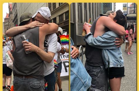 Father Goes Viral After Giving Out Hundreds Of Free Hugs At Pittsburgh Pride Parade