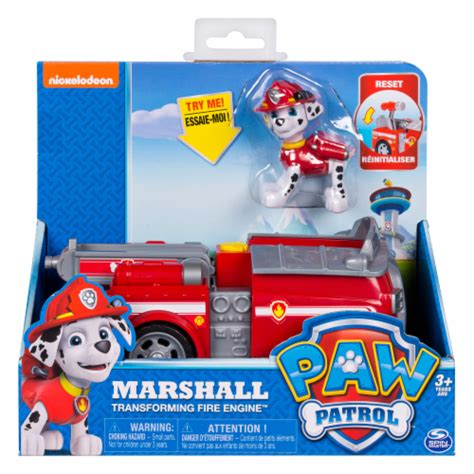 Spin Master Paw Patrol Marshalls Transforming Fire Truck With Pop Out