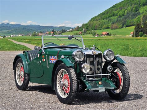 1934 Mg Pab Le Mans Classic Sports Cars Le Mans Old Sports Cars