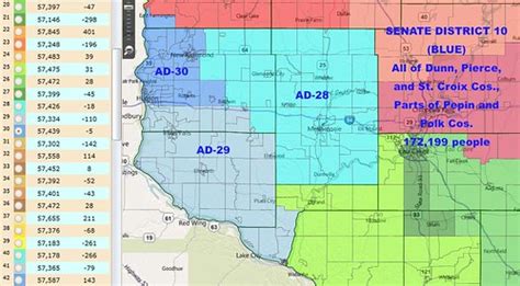 Wisconsin Senate District 10 Map Maps For You