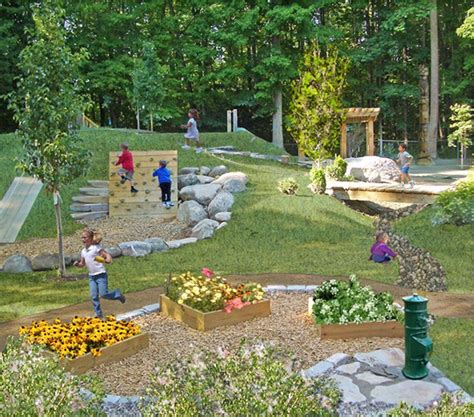 Natural Playground Outdoor Play Spaces And Childrens