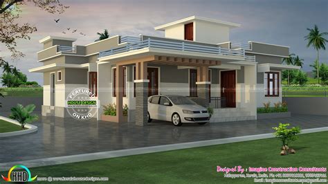 1200 Sq Ft Rs18 Lakhs Cost Estimated House Plan Kerala Home Design