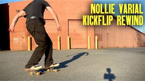 Trick Challenge Nollie Varial Kickflip Rewind Youtube