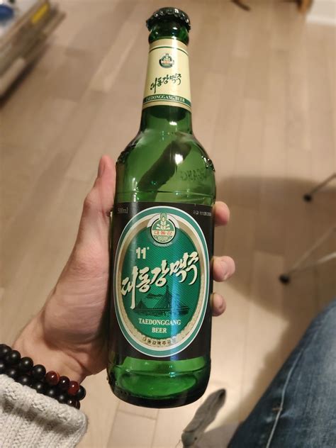 if you ever wondered what a north korean beer bottle would look like r mildlyinteresting