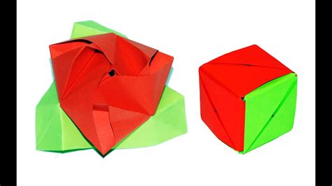 Origami Ideas Origami Magic Rose Cube How To Make