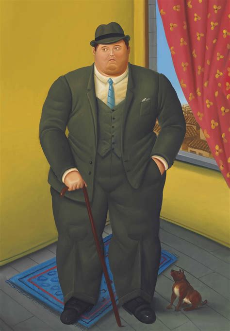 Fernando Botero B 1932 Man Christies