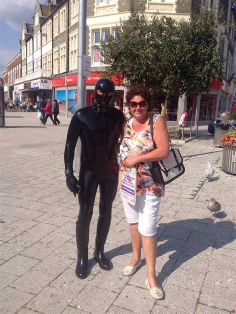 this man says he s walking around essex in a gimp suit to raise money for charity
