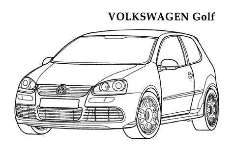 Coloring Pages Volkswagen Printable For Kids And Adults Free