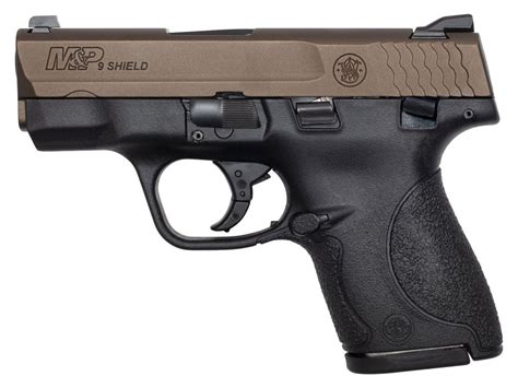 Smith And Wesson Mandp Shield 9mm Midnight Bronze Limited Edition Semi