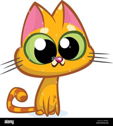 Cute Cartoon Cats With Big Eyes