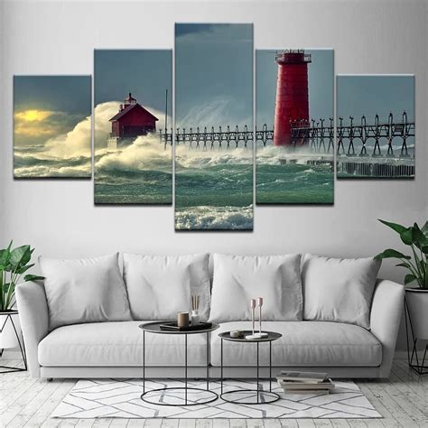 Wall Art Canvas Painting Hd Prints Guard Towers Home Decoration 5