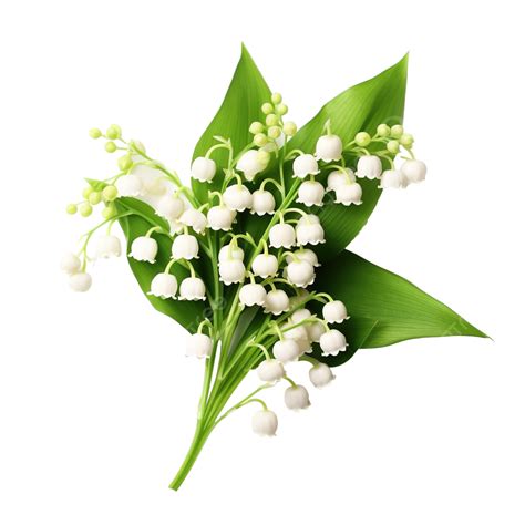 Lily Of The Valley Flower Transparent Lily Of The Valley White Png