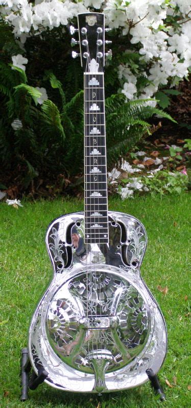 1988 Dobro (OMI) DM1000 Roundneck - 1000 Silver Shield model > Guitars ...