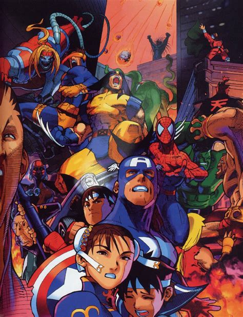 Marvel Super Heroes Vs Street Fighter Game Giant Bomb
