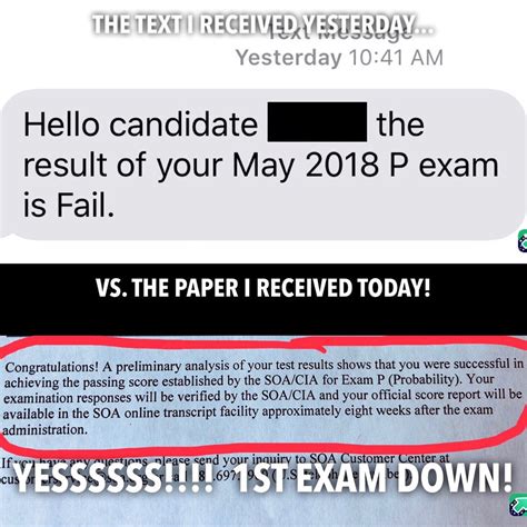 The text I received yesterday vs. the paper I received today! : actuary