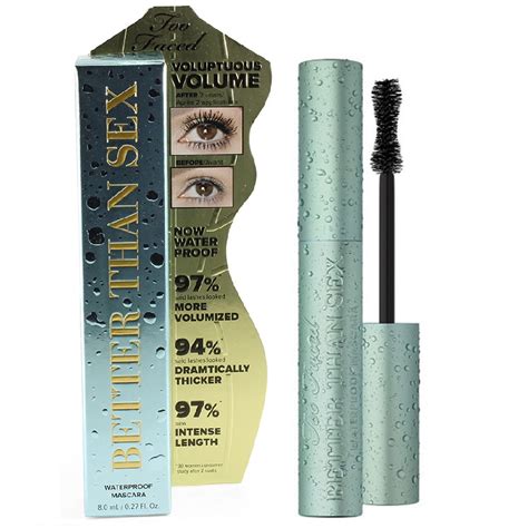 too faced 8ml better than sex waterproof mascara full size skincare free download nude photo