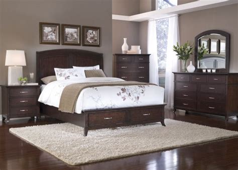 Cherry wood furniture is known for its elegant craft and its glamour looks. Warehouse Discount Furniture | Bedroom paint colors master, Cherry bedroom furniture, Master ...