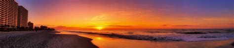Sunday Sunrise North Myrtle Beach South Carolina Oc 8528x2032