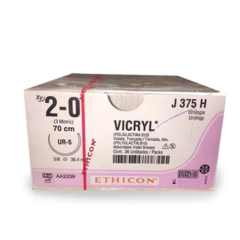 Vicryl 2 0 Ur 5 70cm C36 Arkanum MÉxico