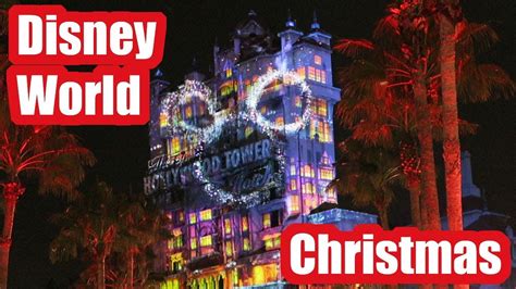 Disneys Hollywood Studios Christmas Festivities Youtube