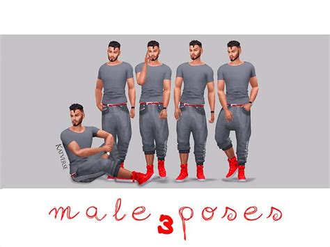 Male Poses Set 3 Sims 4 Mod Download Free