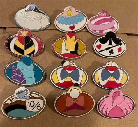 Alice In Wonderland Whats My Name Mystery Disney Pin Collection