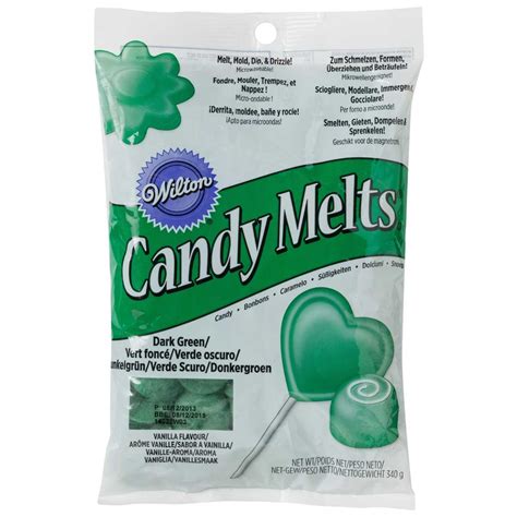 Using just a little bit of solid vegetable shortening will thin your wilton candy melts in just a few minutes. Wilton Candy Melts - Green | BIG W