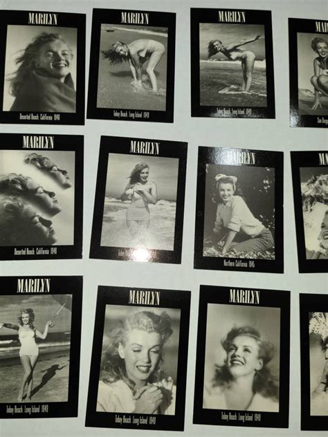 Marilyn Monroe Vintage Trading Cards In Excellent Condition Etsy Uk
