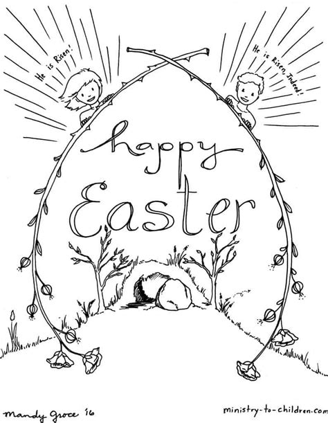 Here is a collection of 25 easter eggs coloring pages in different designs and patterns. Kids Easter Coloring Sheets | Ministry-To-Children