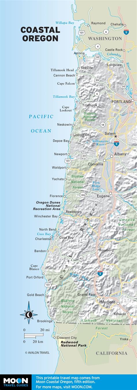 Oregon Pacific Coast Pacific Coast Highway Tillamook Bay