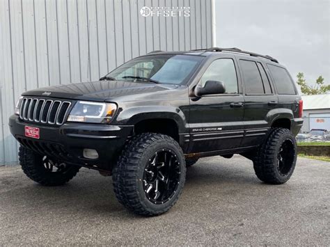 2001 Jeep Grand Cherokee With 20x12 51 Vision Spyder And 33125r20