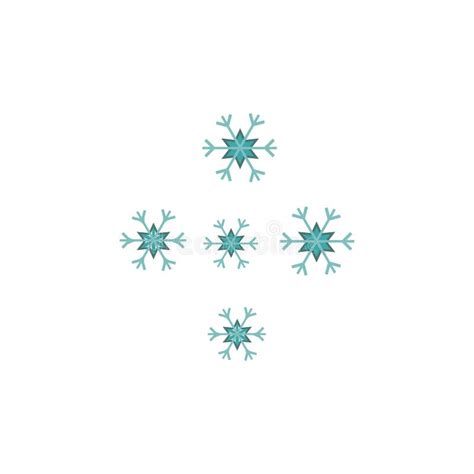 Snowflake Color Icon Elements Of Winter Wonderland Multi Colored Icons