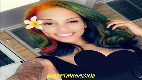Slim Danger Chief Keefs Baby Mama And Tekashi 69s Girlfriend Is A