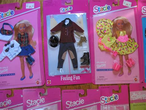 Vintage Nrfb Barbie Stacie Doll Clothes Lot Mattel Outfits S New