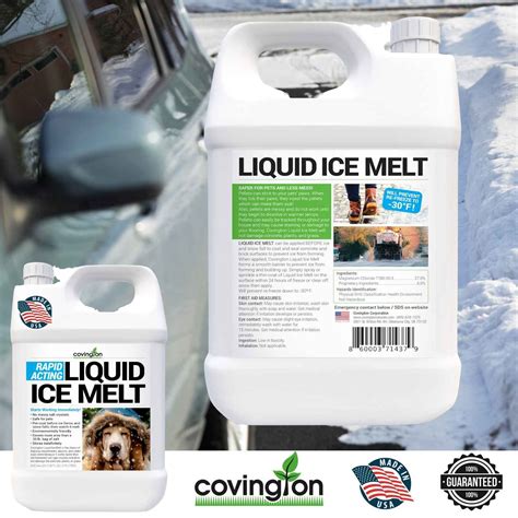 Ice Melt Pet Safe Liquid Ice Melt De Icer For Sidewalks Driveways