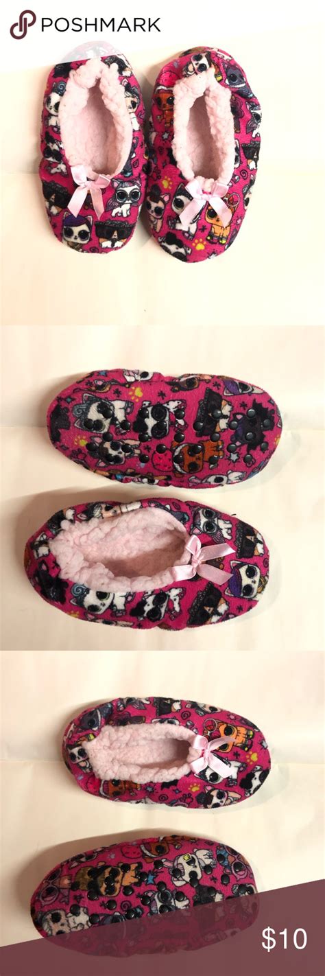 Looking for the perfect gift for your little one? LOL Surprise Pet Slippers | Pink slippers, Slipper socks ...